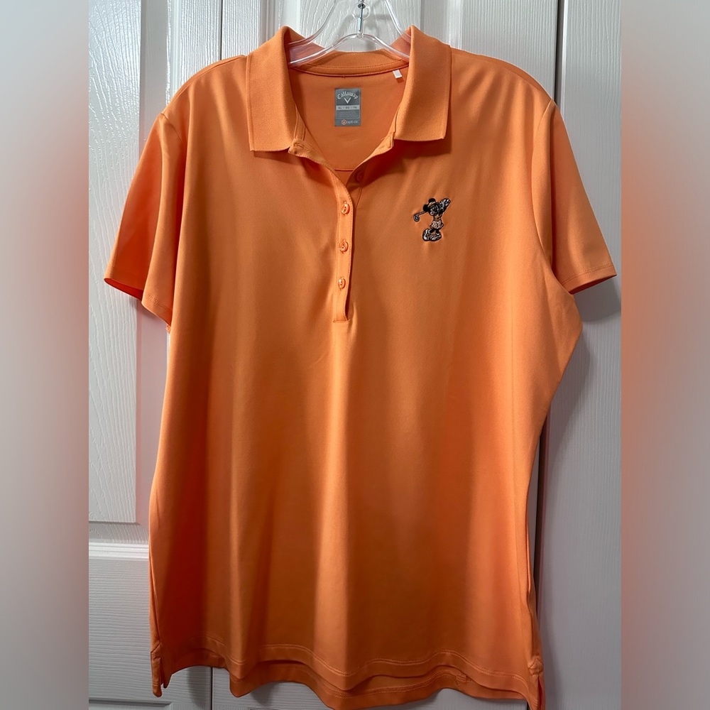 Disney Pro Shop ladies XL Callaway Polo Shirt